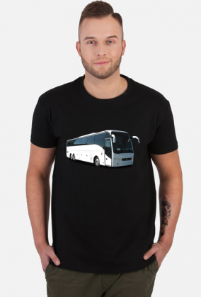 Autobus Volvo B12B koszulka męska