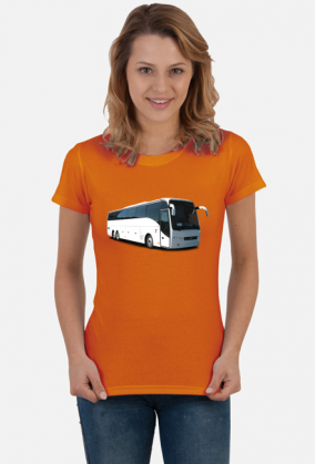 Autobus Volvo B12B koszulka damska
