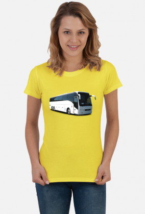 Autobus Volvo B12B koszulka damska