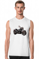 Motocykl Harley Davidson koszulka bez rękawów