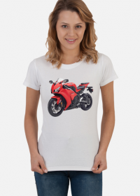 Motocyl Honda CBR1000RR koszulka damska