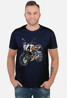 Motocyl KTM 200 koszulka męska