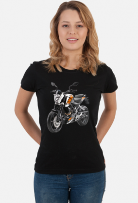 Motocyl KTM 200 koszulka damska