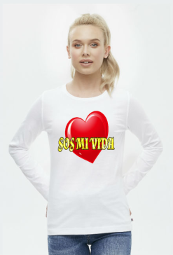 KOSZULKA DAMSKA ,,SOS MI VIDA,,