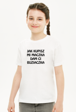 Buziaczka za maczka (bluzka dziewczęca) cg