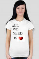 all we need is love