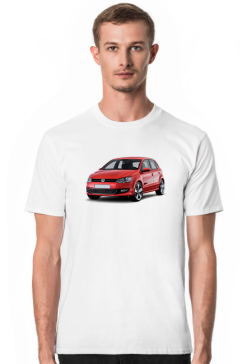 Volkswagen Polo koszulka męska z Volkswagenem