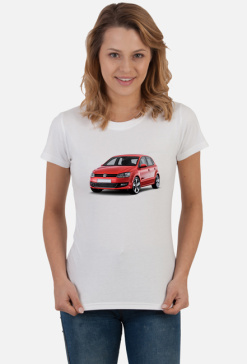Volkswagen Polo koszulka damska z Volkswagenem
