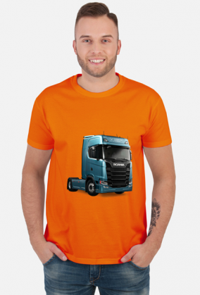 Scania S730 koszulka męska