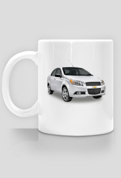 Chevrolet Aveo kubek z Chevroletem