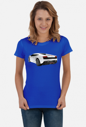 Lamborghini Gallardo koszulka damska z Lamborghini