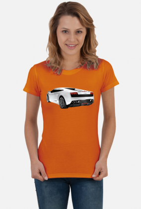 Lamborghini Gallardo koszulka damska z Lamborghini