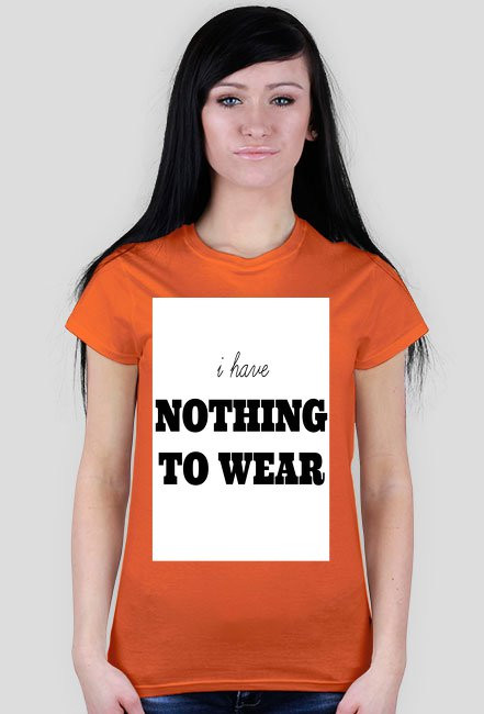 NOTHING TO WEAR - GIRL