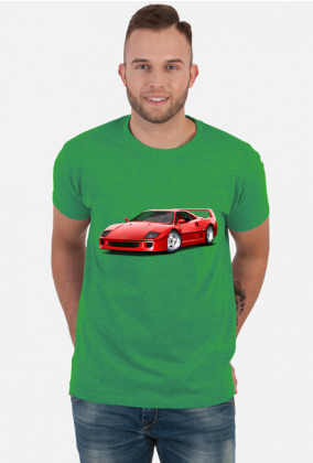 Ferrari F40 koszulka męska z Ferrari