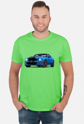 Ford Mustang koszulka męska z Mustangiem