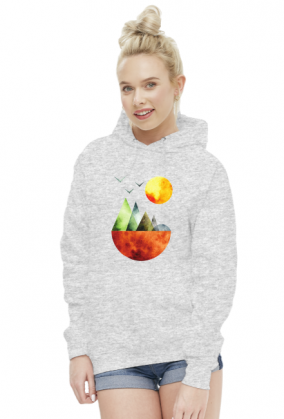 Bluza damska górska- SŁOŃCE I GÓRY mountains