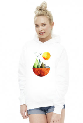 Bluza damska górska- SŁOŃCE I GÓRY mountains