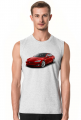 Tesla Model S koszulka bez rękawów
