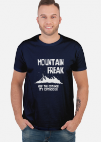 Koszulka męska górska- MOUNTAIN FREAK Góry, mountains