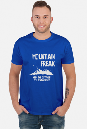 Koszulka męska górska- MOUNTAIN FREAK Góry, mountains