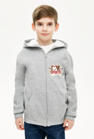 BLUZA CHŁOPIĘCA ,,LOVE SPORTS,,