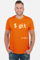 T-shirt "git just commit it"
