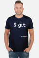 T-shirt "git just commit it"