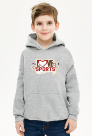 BLUZA CHŁOPIĘCA ,,LOVE SPORTS,,