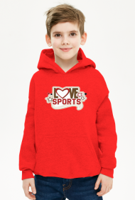 BLUZA CHŁOPIĘCA ,,LOVE SPORTS,,