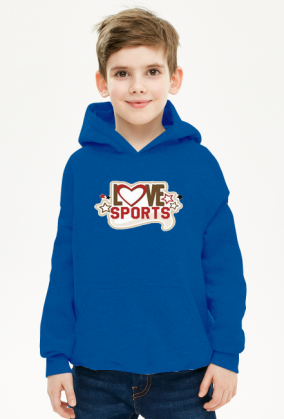 BLUZA CHŁOPIĘCA ,,LOVE SPORTS,,