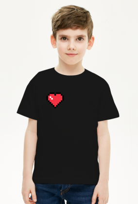 T-shirt Koszulka Pixel SERCE Małe