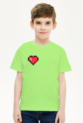 T-shirt Koszulka Pixel SERCE Małe