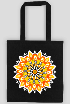 Eko Torba na ramię mandala rozeta