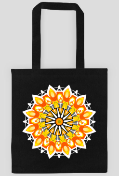 Eko Torba na ramię mandala rozeta