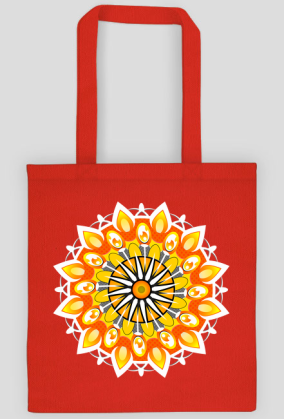 Eko Torba na ramię mandala rozeta
