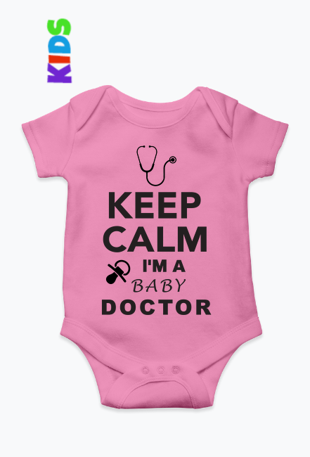 Body niemowlęce dla dziecka lekarza GIRL