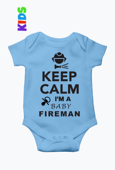 Body niemowlęce dla dziecka strażaka BOY