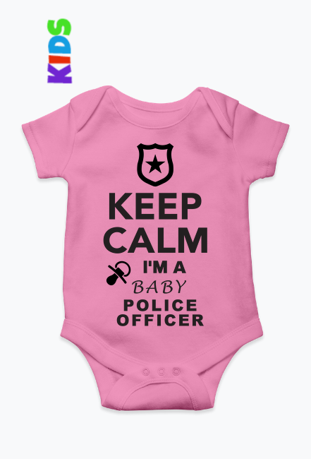Body niemowlęce dla dziecka policjanta GIRL