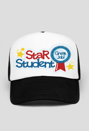 CZAPKA Z DASZKIEM ,,STAR STUDENTS,,