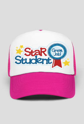 CZAPKA Z DASZKIEM ,,STAR STUDENTS,,