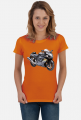 Suzuki Hayabusa koszulka damska z motocyklem