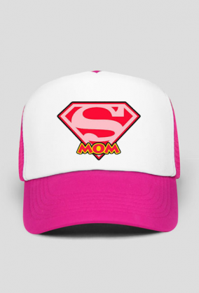 CZAPKA Z DASZKIEM ,,SUPER MOM,,