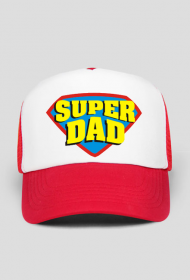 CZAPKA Z DASZKIEM ,,SUPER DAD,,