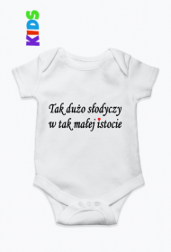 Body dziecięce "Tak dużo słodyczy..."