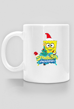 KUBEK *SPONGEBOB KANCIASTOPORTY - ŚWIĘTA* HIT!