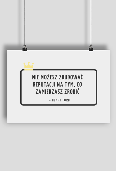PLAKAT | Nie możesz zbudować...