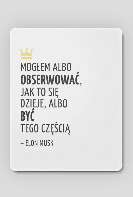 PODKŁADKA | Mogłem albo obserwować...