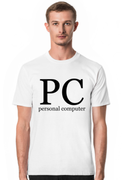 Koszulka męska PC personal computer