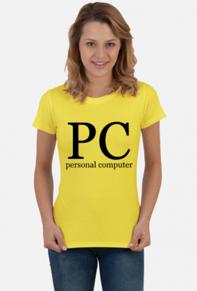 Koszulka damska PC personal computer