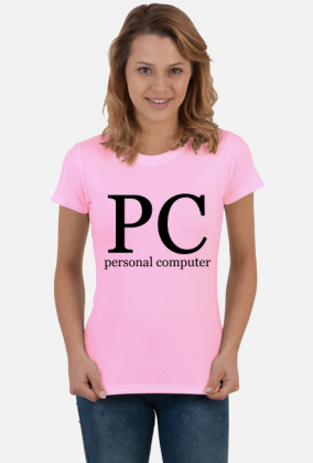 Koszulka damska PC personal computer